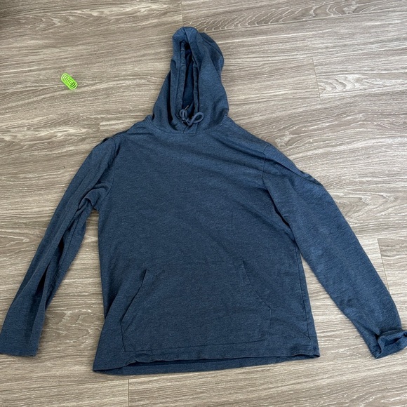 District Men's Charcoal Hoodie Sweater